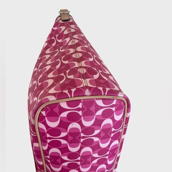 COACH Peyton Park Dream C Large Tote Pink H1393-F26201 COA - Picture 4 of 14